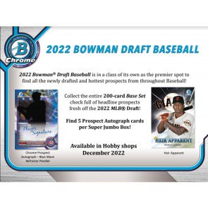 2022 Bowman Chrome Draft Jackson Holliday Draft Night Insert